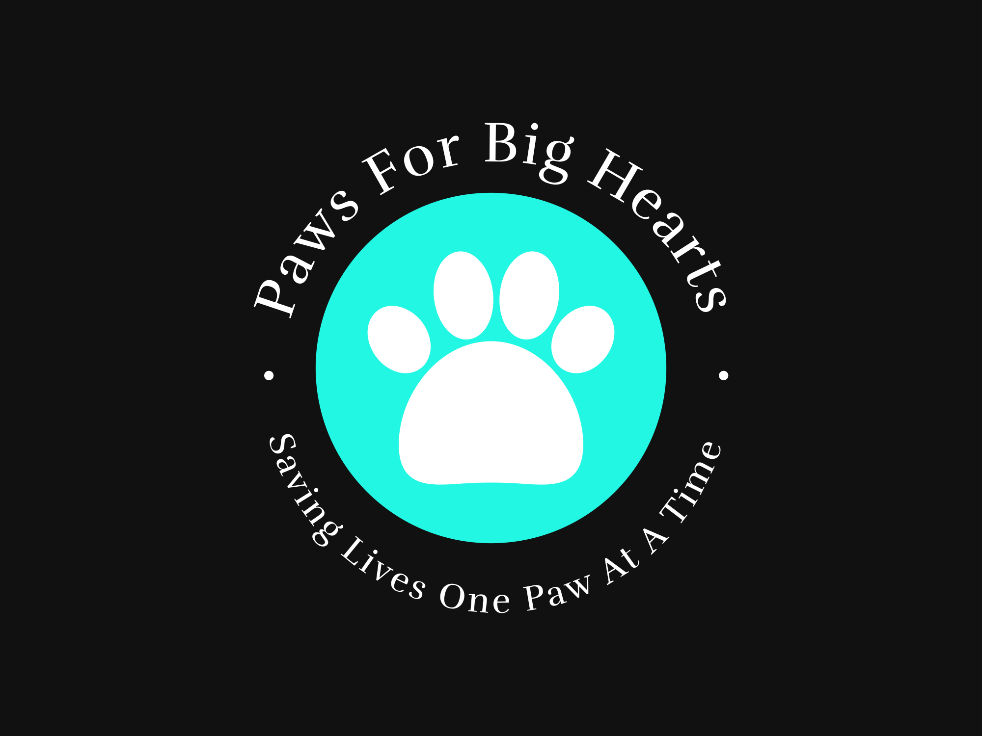Paws For Big Hearts logo
